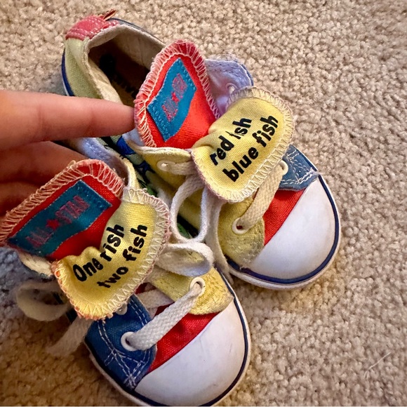 Converse Dr. Seuss ‘One Fish Two Fish’ Sneakers - Picture 5 of 8